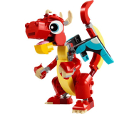 LEGO Creator 3 w 1 Czerwony smok 31145 - 1202673 - zdjęcie 2